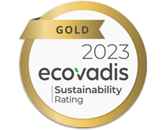 ecovasis - Sustainability Rating - GOLD 2023 Award